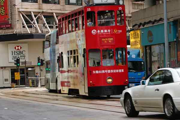 hong kong tram